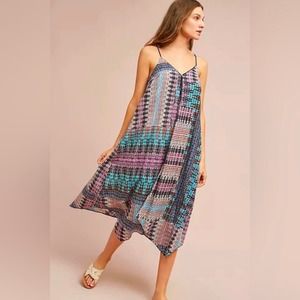 Akemi + kin Anthropologie large Dress Riviera Maxi Midi